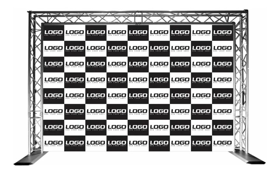 Aluguel de treliças e backdrop Lux Produções e Eventos