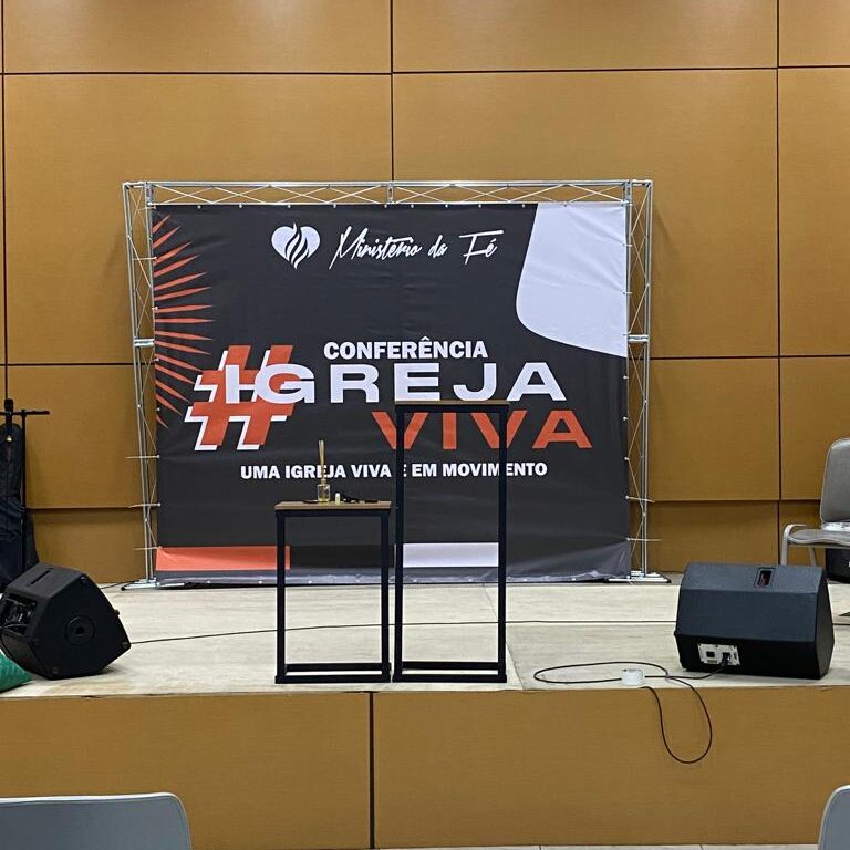 Backdrop Conferência Igreja Viva